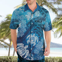 Hawaii World Ocean Day Hawaiian Shirt Kakau Turtles LT7 - Polynesian Pride