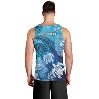 Hawaii World Ocean Day Men Tank Top Kakau Turtles LT7 - Polynesian Pride