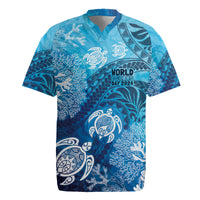 Hawaii World Ocean Day Rugby Jersey Kakau Turtles