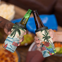 Summer Holiday It's 5 o'clock Somewhere Vintage Hawaii 4 in 1 Can Cooler Tumbler