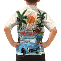 Summer Holiday It's 5 o'clock Somewhere Vintage Hawaii Kid Hawaiian Shirt LT7 - Polynesian Pride