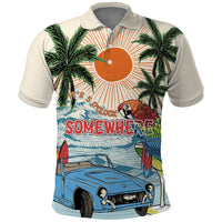 Summer Holiday It's 5 o'clock Somewhere Vintage Hawaii Polo Shirt LT7 Colorful - Polynesian Pride