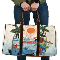 Summer Holiday It's 5 o'clock Somewhere Vintage Hawaii Travel Bag