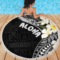 Aloha Hawaii Festive Beach Blanket Frangipani Lace Classic LT7 - Polynesian Pride
