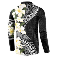 Aloha Hawaii Festive Button Sweatshirt Frangipani Lace Classic LT7 - Polynesian Pride