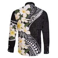 Aloha Hawaii Festive Family Matching Long Sleeve Bodycon Dress and Hawaiian Shirt Frangipani Lace Classic LT7 - Polynesian Pride