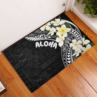Aloha Hawaii Festive Rubber Doormat Frangipani Lace Classic LT7 - Polynesian Pride
