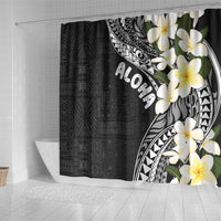 Aloha Hawaii Festive Shower Curtain Frangipani Lace Classic LT7 - Polynesian Pride