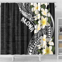 Aloha Hawaii Festive Shower Curtain Frangipani Lace Classic LT7 - Polynesian Pride