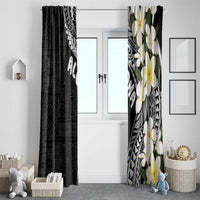 Aloha Hawaii Festive Window Curtain Frangipani Lace Classic LT7 - Polynesian Pride