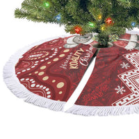 Here For A Koality Xmas Australia Abogirinal Tree Skirt Santa Koala LT7 - Polynesian Pride