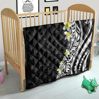Hawaii Aloha Quilt Plumeria Vintage - Black LT7 - Polynesian Pride