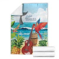Aloha Honolulu Festival Blanket Ukulele By The Shore LT7 - Polynesian Pride