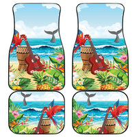 Aloha Honolulu Festival Car Mats Ukulele By The Shore LT7 - Polynesian Pride
