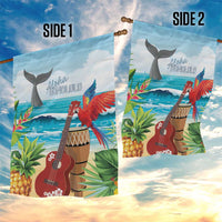 Aloha Honolulu Festival Garden Flag Ukulele By The Shore LT7 - Polynesian Pride