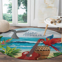 Aloha Honolulu Festival Round Carpet Ukulele By The Shore LT7 - Polynesian Pride