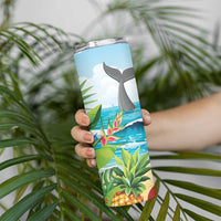 Aloha Honolulu Festival Skinny Tumbler Ukulele By The Shore LT7 - Polynesian Pride