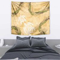 Aloha Honolulu Festival Tapestry Hawaii Kapa Mix Flowers Lei