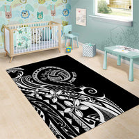 Polynesia Beach Volleyball Personalized Area Rug Basic