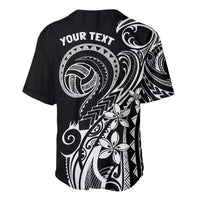 Polynesia Beach Volleyball Personalized Baseball Jersey Basic