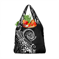 Polynesia Beach Volleyball Personalized Grocery Bag Basic LT7 1-pack One Size Black - Polynesian Pride