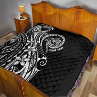Polynesia Beach Volleyball Personalized Quilt Basic