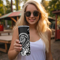 Polynesia Beach Volleyball Personalized Skinny Tumbler Basic