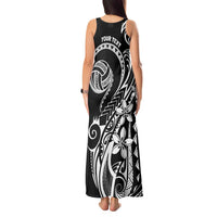 Polynesia Beach Volleyball Personalized Tank Maxi Dress Basic LT7 - Polynesian Pride
