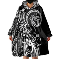 Polynesia Beach Volleyball Personalized Wearable Blanket Hoodie Basic LT7 - Polynesian Pride