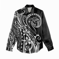 Polynesia Beach Volleyball Personalized Women Casual Shirt Basic