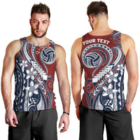 Polynesia Beach Volleyball Personalized Men Tank Top Special LT7 - Polynesian Pride