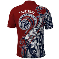 Polynesia Beach Volleyball Personalized Polo Shirt Special