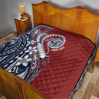 Polynesia Beach Volleyball Personalized Quilt Special