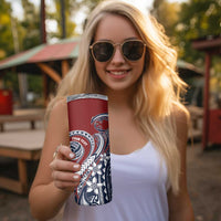 Polynesia Beach Volleyball Personalized Skinny Tumbler Special