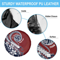 Polynesia Beach Volleyball Personalized Spare Tire Cover Special LT7 - Polynesian Pride