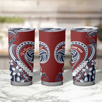 Polynesia Beach Volleyball Personalized Tumbler Cup Special LT7 - Polynesian Pride