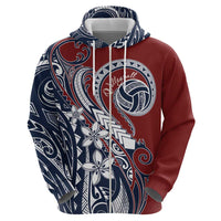 Polynesia Beach Volleyball Personalized Zip Hoodie Special