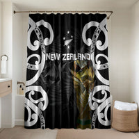 New Zealand WC2026 Black Bathroom Set Silver Fern