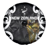 New Zealand WC2026 Black Spare Tire Cover Silver Fern
