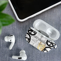 New Zealand WC2026 White AirPods Case Silver Fern