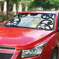 New Zealand WC2026 White Auto Sun Shade Silver Fern