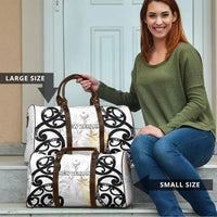 New Zealand WC2026 White Travel Bag Silver Fern