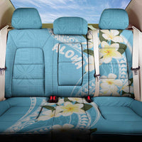 Aloha Hawaii Festive Back Car Seat Cover Frangipani Lace Classic - Turquoise LT7 One Size Turquoise - Polynesian Pride