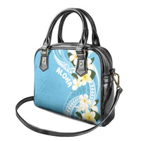 Aloha Hawaii Festive Shoulder Handbag Frangipani Lace Classic - Turquoise LT7 - Polynesian Pride