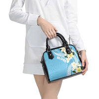 Aloha Hawaii Festive Shoulder Handbag Frangipani Lace Classic - Turquoise LT7 - Polynesian Pride