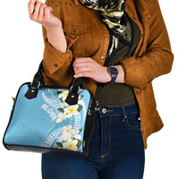 Aloha Hawaii Festive Shoulder Handbag Frangipani Lace Classic - Turquoise LT7 - Polynesian Pride