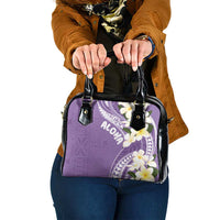 Aloha Hawaii Festive Shoulder Handbag Frangipani Lace Classic - Lavender LT7 One Size Lavender - Polynesian Pride