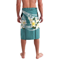 Aloha Hawaii Festive Lavalava Frangipani Lace Classic - Teal LT7 - Polynesian Pride
