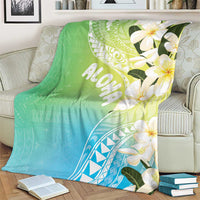 Aloha Hawaii Festive Blanket Frangipani Lace Classic - Summer Vibes LT7 - Polynesian Pride