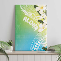 Aloha Hawaii Festive Canvas Wall Art Frangipani Lace Classic - Summer Vibes LT7 - Polynesian Pride